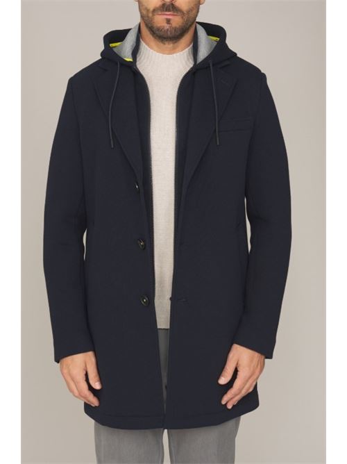 Cappotto con pettorina e cappuccio MANUEL RITZ | 3932H8407C 253745.89